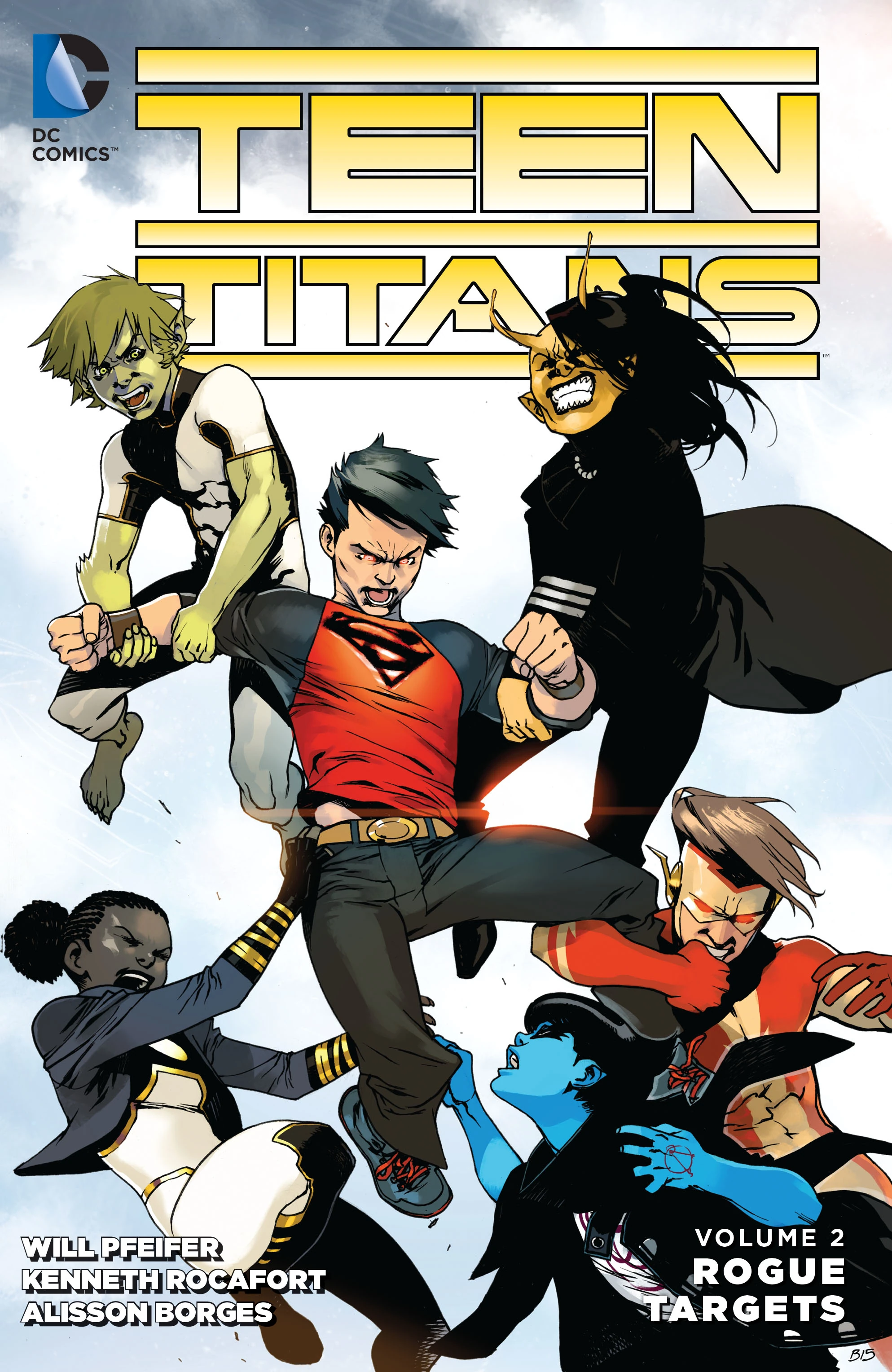 Teen Titans Vol. 2: Rogue Targets (DC, 2016) cover